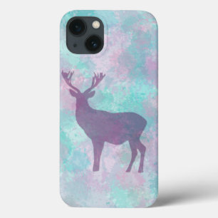 Hirsche Silhouette Einfache abstrakte Winter Niedl Case-Mate iPhone Hülle