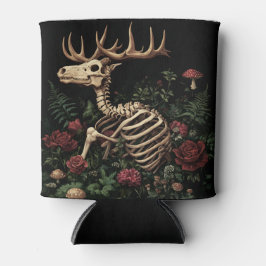 Hirsche Skeleton Mystical Gothic Floral Dosenkühler