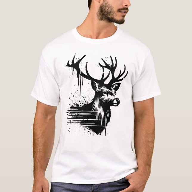 Hirsche T-Shirt (Vorderseite)