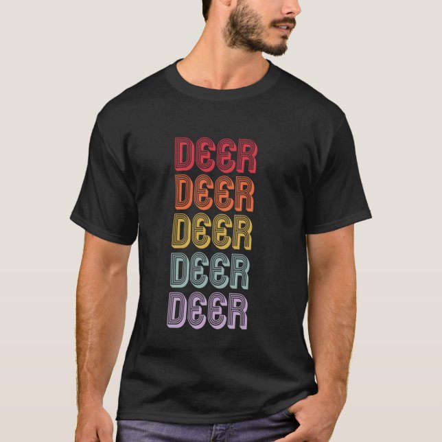 Hirsche T-Shirt (Vorderseite)