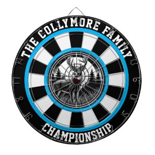 Hirsche und Wälder Dartscheibe