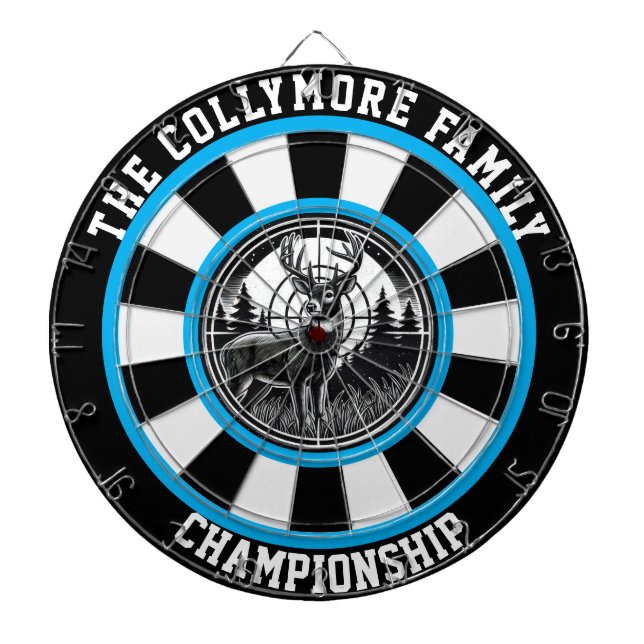 Hirsche und Wälder Dartscheibe (vorne)