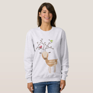 Hirsche Weihnachten Sweatshirt