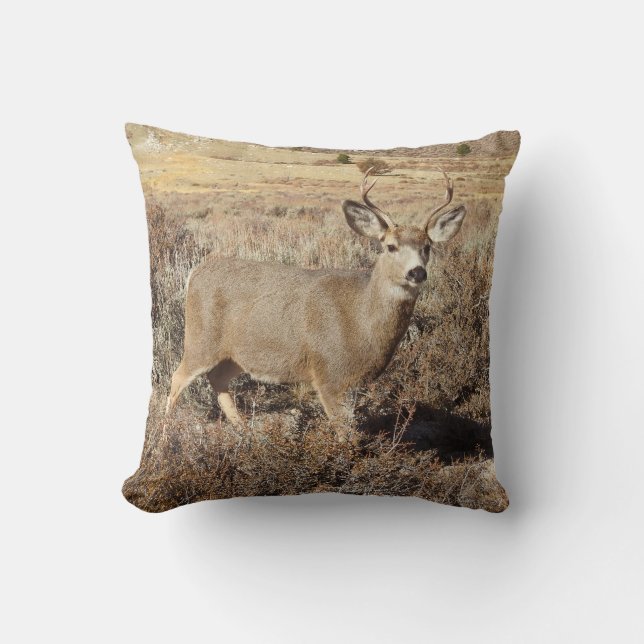 Hirsche, Wildtiere, Böcke, Kissen (Vorderseite)