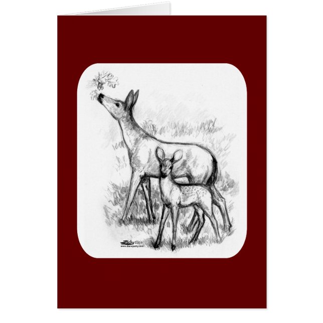 Hirschfamilie (Vorne)