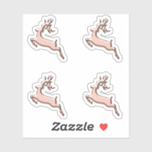 Hirschferien Weihnachtsfest Rose Winter Antler