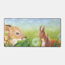 Hirschgewächse und Eichhörnchen