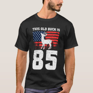 Hirschjagd 85. Geburtstags-Partyhut Alter Bock Jag T-Shirt