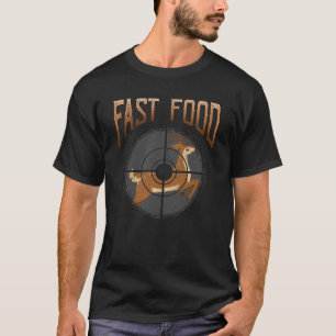 Hirschjagd auf Fast Food Forest Hunter T-Shirt