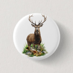 Hirschjagd Button