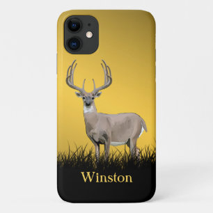 Hirschjagd Großer Geweih Name Case-Mate iPhone Hülle