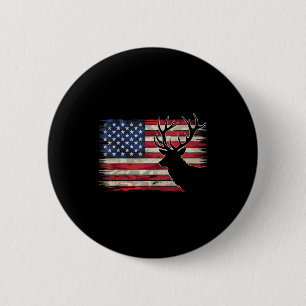 Hirschjagd Jäger uns Flagge Hirschjagd Jäger uns Button