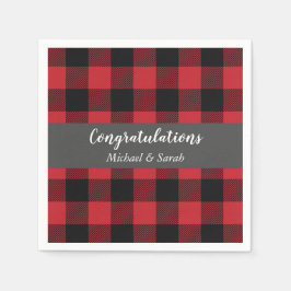 Hirschjagd-Lodge Kinderdusche Antler Serviette