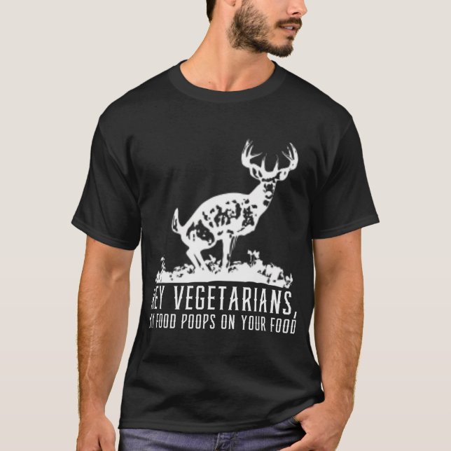 Hirschjagd Shirt für Männer Frauen Gefallener Jäge (Vorderseite)