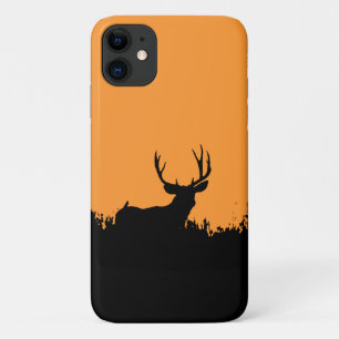 Hirschjagd - Trophäe im Sonnenuntergang Case-Mate iPhone Hülle
