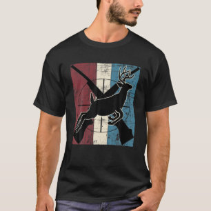 Hirschjagd Vintage-Geschenk für Hirschjäger Jagd T-Shirt