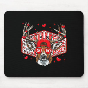 Hirschjagd Xoxo Valentinstag Bock Jungen Kappe Män Mousepad