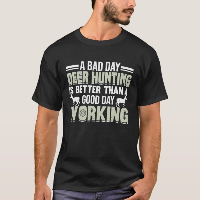 Hirschjäger Jagdsaison Huntsman T-Shirt (Vorderseite)