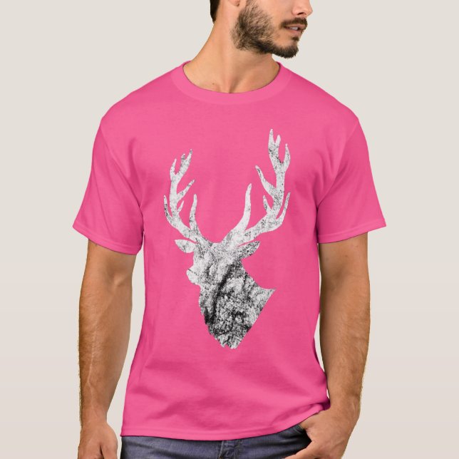 Hirschjäger Jäger Jägersaison Hirschjagd De T-Shirt (Vorderseite)