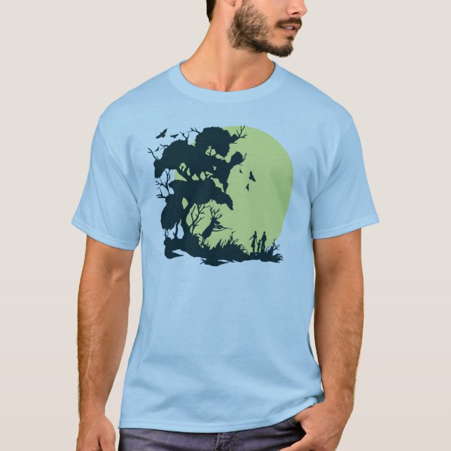 Hirschjäger T-Shirt (Vorderseite)