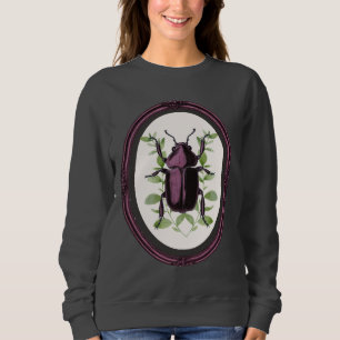 Hirschkäfer im Rahmen Sweatshirt