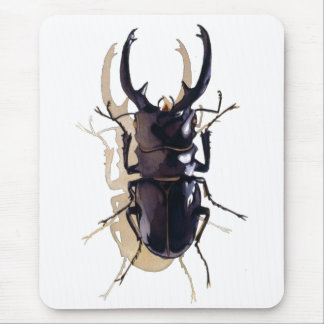 "Hirschkäfer" Insekten-Aquarell-Kunst Mousepad