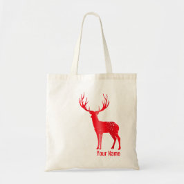 Hirschkhalet Antlers Retro Stag Antlers Vintag Tragetasche