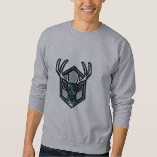 Hirschkopf-Sweatshirt für Männer Sweatshirt