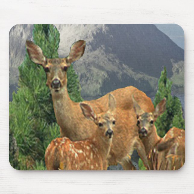 Hirschkunst Mousepad (Vorne)