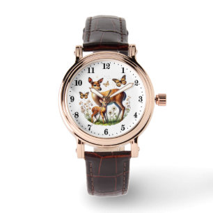 Hirschliebhaber Armbanduhr