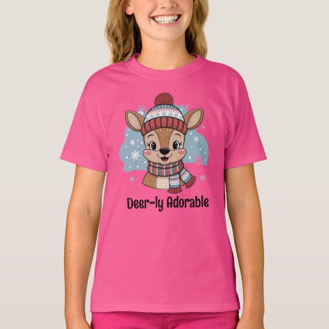 Hirschliebling-Shirt zu Weihnachten T-Shirt (Vorderseite)