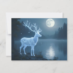 Hirschmagie Postkarte
