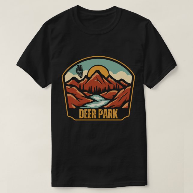 Hirschpark, Illinois-T - Shirt (Design vorne)
