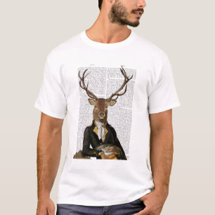 Hirschportrait T-Shirt