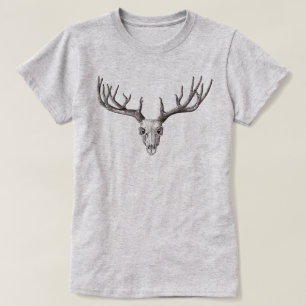 Hirschschädel T-Shirt