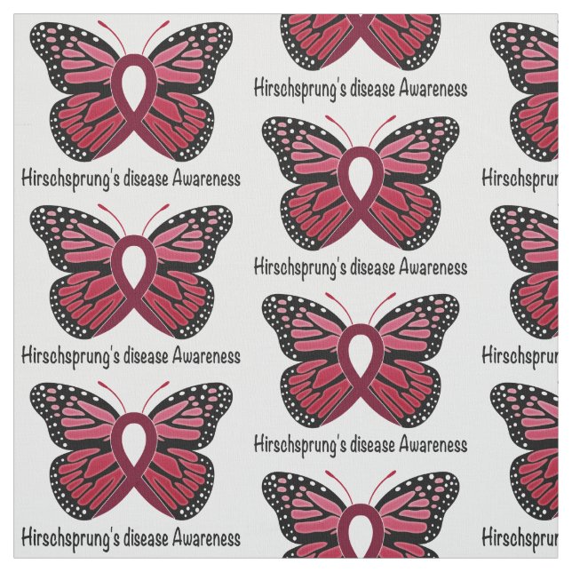 Hirschsprungs Krankheits-Schmetterling der Stoff (Muster)