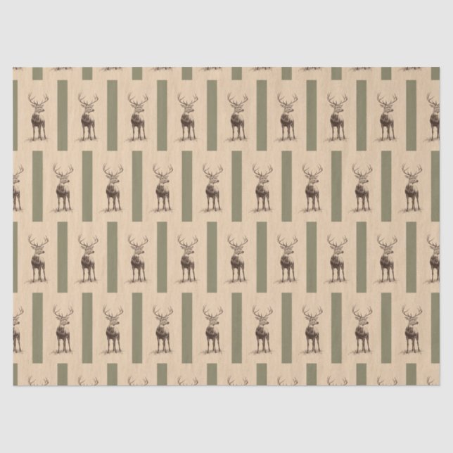 Hirschstoff Seidenpapier (Vorderseite)
