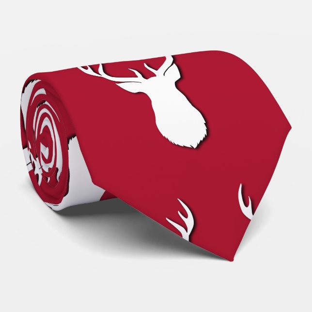 Hirschtropfen Krawatte (Gerollt)