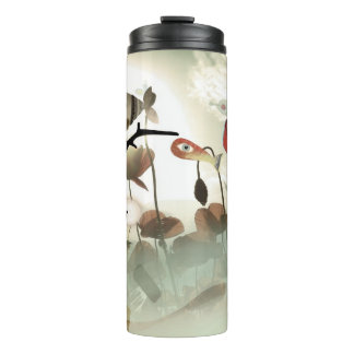 Hirschtumbler unter Wasser Thermosbecher