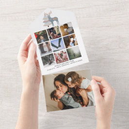 Hirschweihbaum Personalisiert in einer Karte