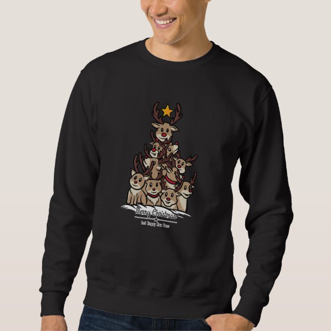 Hirschweihbaum Sweatshirt (Vorderseite)