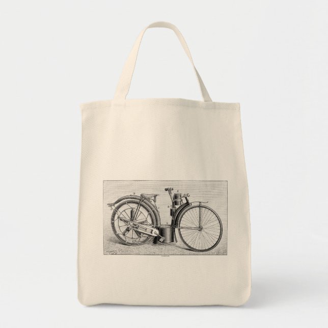 Hirse-Motorrad, 1895 Tragetasche (Vorne)