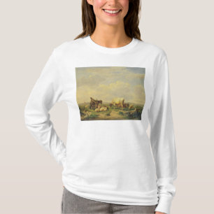 Hirt und Herde, c.1880 T-Shirt