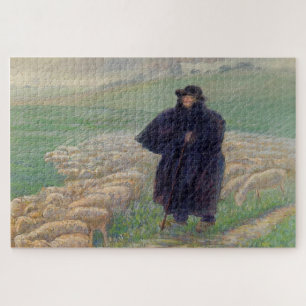 Hirte in einem Downpour (1889) von Camille Pissarr Puzzle