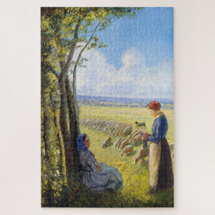 Hirten (1887) von Camille Pissarro Puzzle