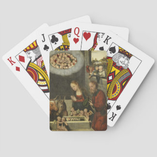 Hirten bewundern Jesus von Cranach Spielkarten