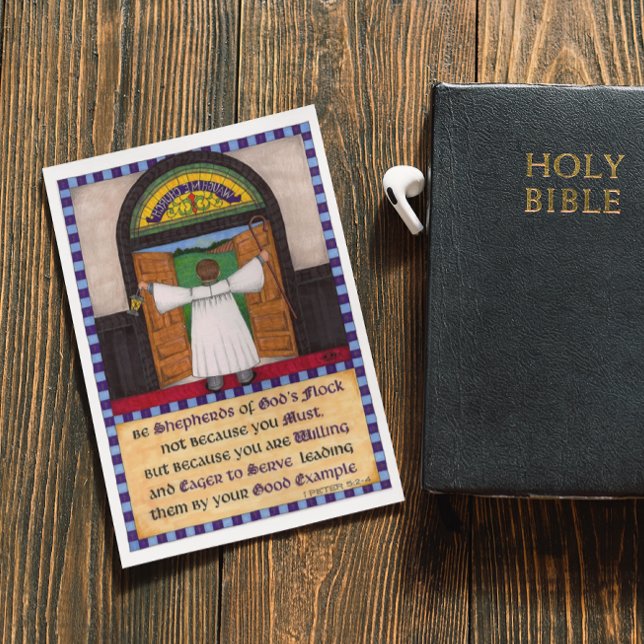 Hirten der Inspirationspostkarte Gottes Flock Postkarte (Von Creator hochgeladen)