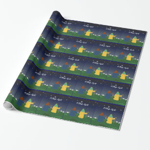 Hirten mit ihren Schafen Geschenkpapier