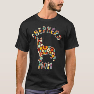 Hirten-Mutter Hirten-Mama Lustiger Deutscher Schäf T-Shirt