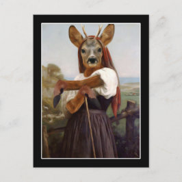 Hirteness Bouguereau Postkarte